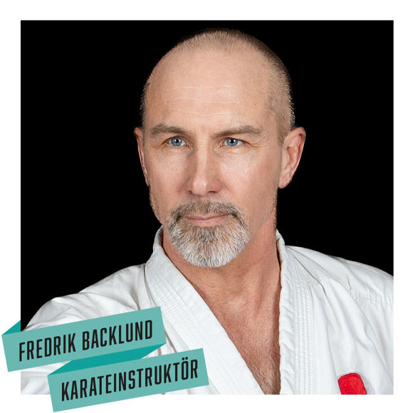 Fredrik Backlund, karateinstruktör