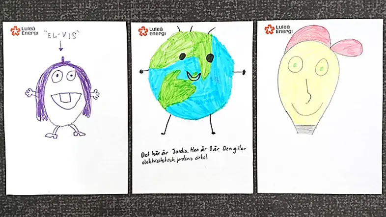 Många fina bidrag i teckningstävling