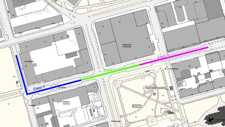 Förnyelse av fjärrvärmenätet i centrala Luleå (2)