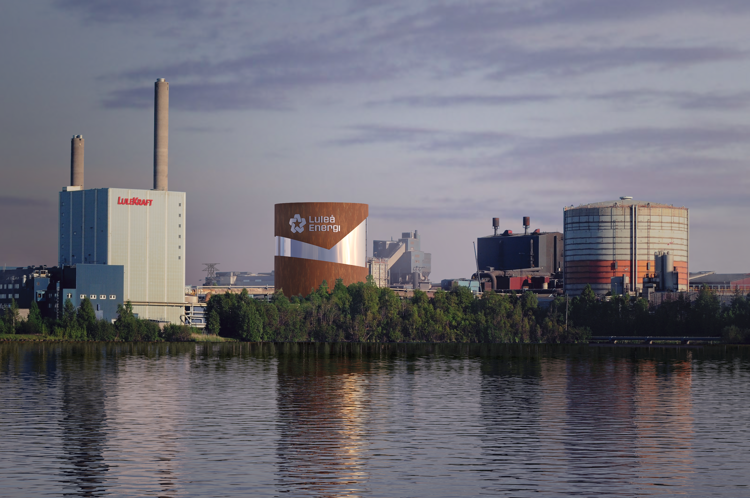 Energilagret bredvid SSAB och Lulekraft
