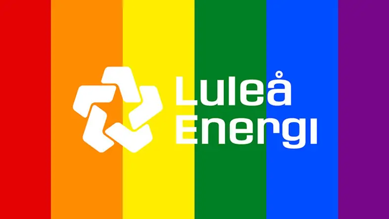 Luleå Energi laddar Pride
