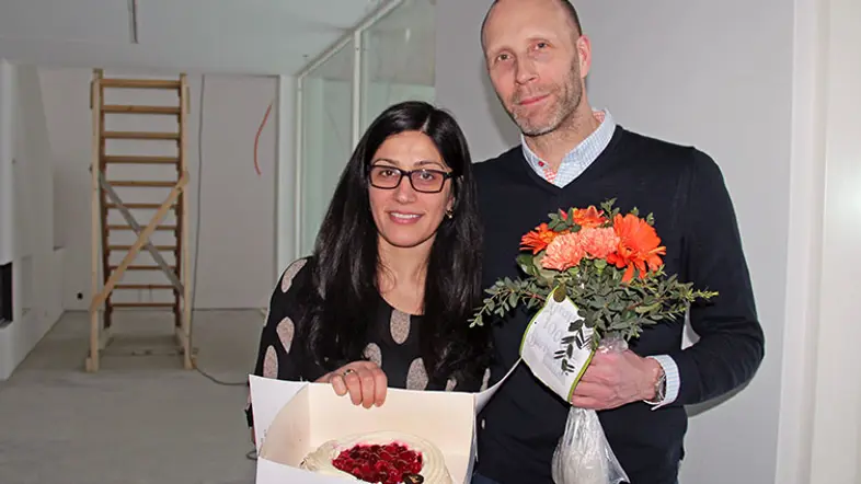 Farzana och Stefan blev 10 000:e kunden