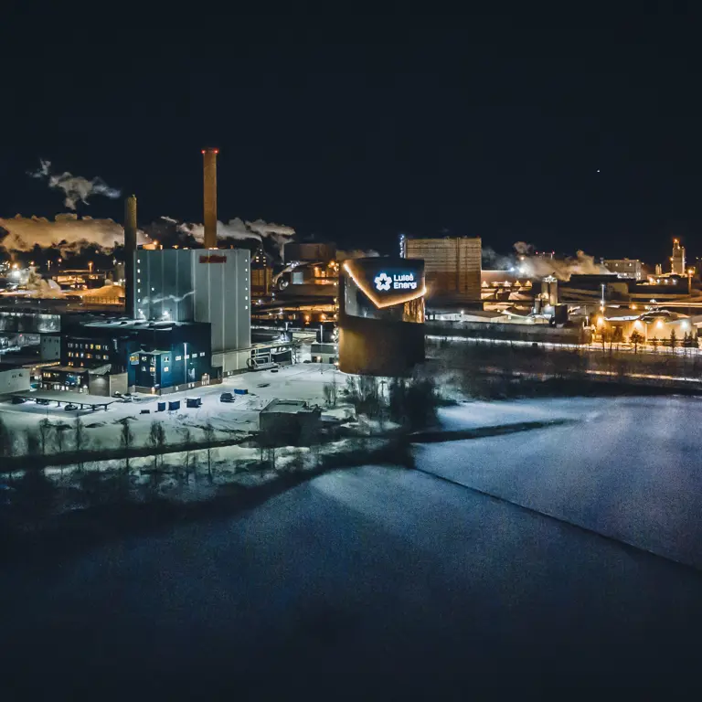 SSAB Och Luleå Energi På Luleå Industripark