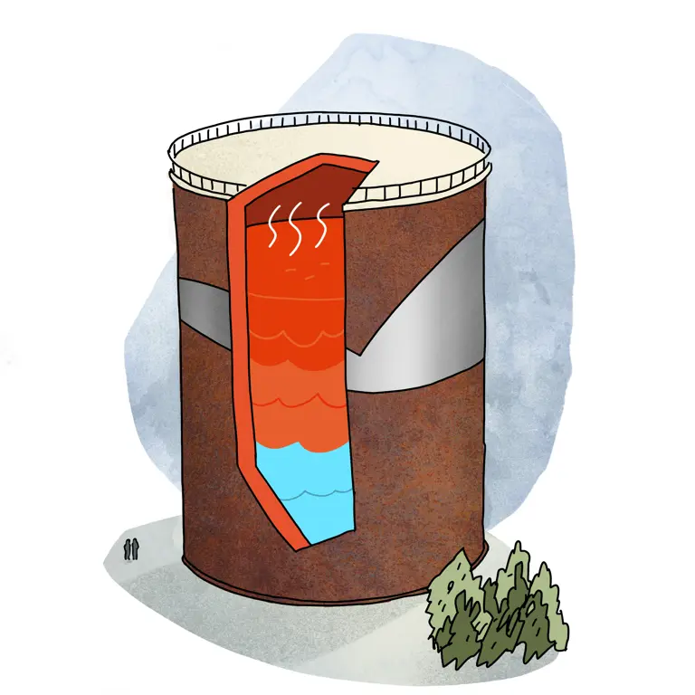 Illustration Energilagret Illustration Niklas Brandt