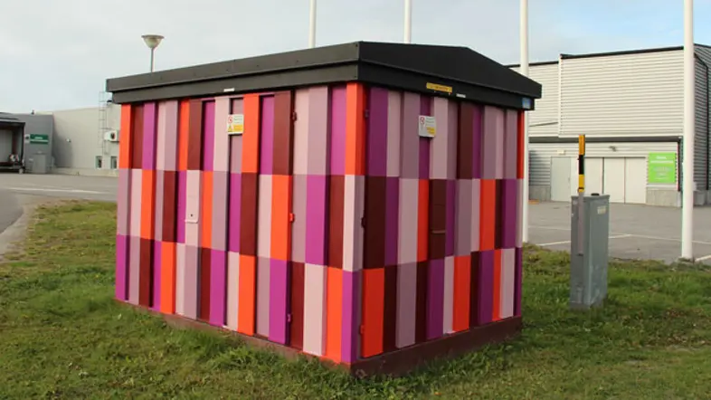 Luleå Energi byter klotter mot konst