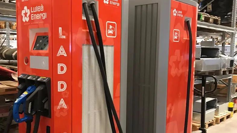 Invigning av ny snabbladdningsstation