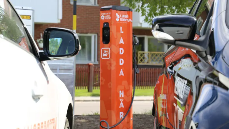 Luleå Energi laddar norrbotten för fler elbilar