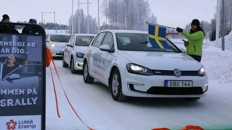 Elbilsrallyt 2017 är igång