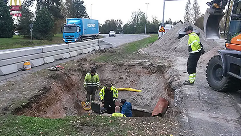 Underhåll av fjärrvärmen